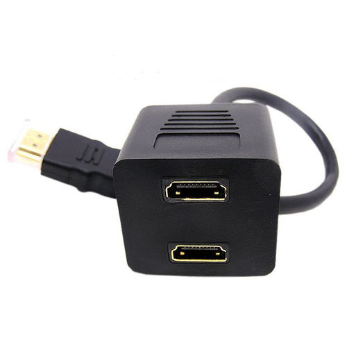HDMI1分2连接线 一分二转接线 分配器 分频器 一进二出 高清1.4版 - 图1