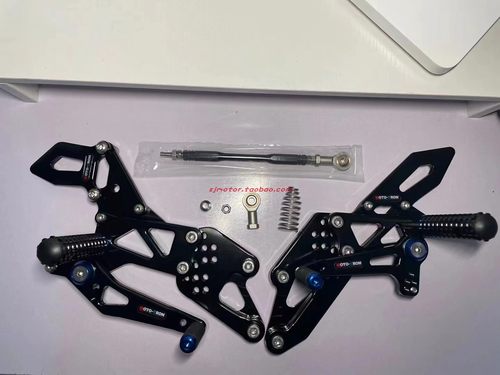 MOTOTRON适用YAMAHA YZF R3 MT03 改装升高后移脚踏总成 多孔可调 - 图2