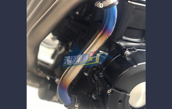 梦幻星TRICK STAR 适用KAWASAKI川崎Z900RS 改装钛合金散热器水管