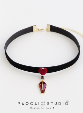 泡菜皇后万圣节氛围项链