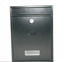密码锁小信箱报箱 室外防水防锈铁艺牛奶箱欧式意见箱邮箱投诉箱 - 图3