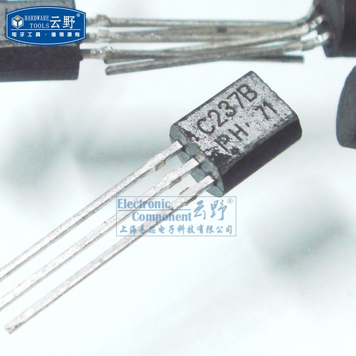 高科美芯 三极管BC237B C237B TO92直插 NPN通用晶体管（10个） - 图0