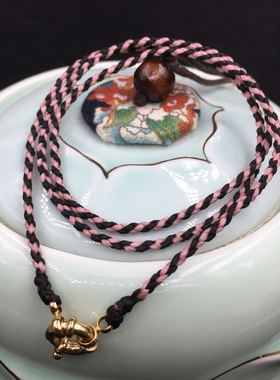 原创蜡线手工编织不掉色佛牌链