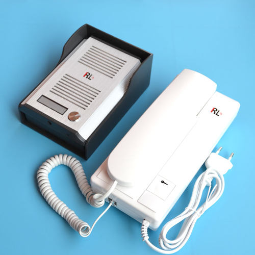 柔乐有线对讲门铃/带开锁功能/对讲电话机门铃/RL-3206B对讲电话 - 图0