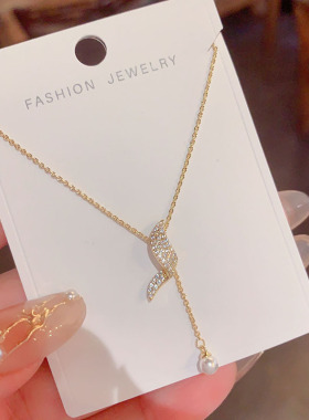 项链女款2026新款夏个性时尚百搭款学生搭配衣服轻奢高级感不掉色