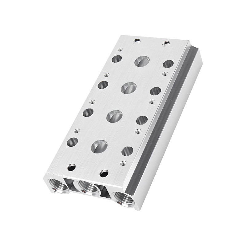 4V110/210/310/410电磁阀阀板底座气路板 4M阀板电磁阀汇流板盲板,淘宝优惠券,粉丝福利购,淘宝优惠卷