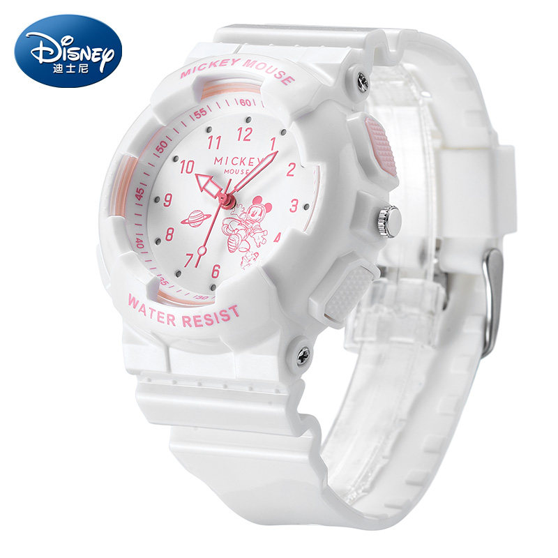 迪士尼女孩小学生2023新款防水手表 手表购酷国产腕表