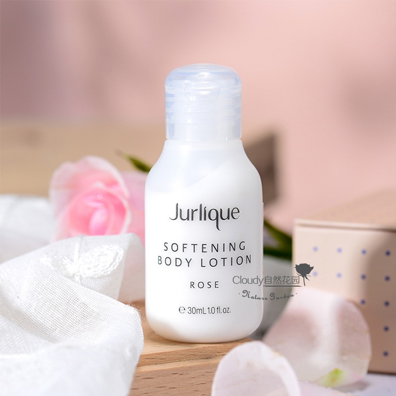 Jurlique茱莉蔻玫瑰身体乳30ml/50ml体验装保湿补水夏季滋润身体 - 图0