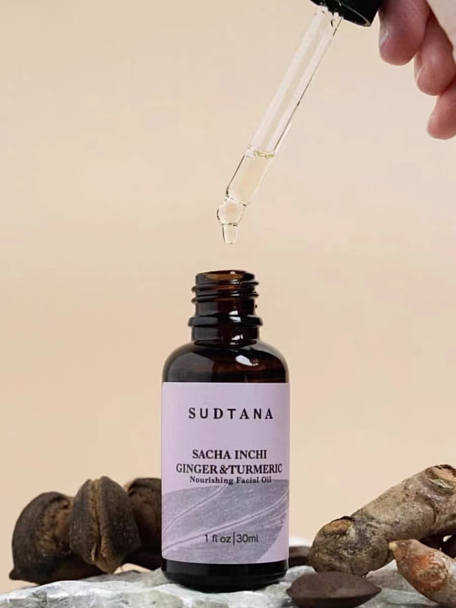 sudtana姜黄精华油修护舒缓以油养肤焕亮保湿按摩面油30ml - 图3