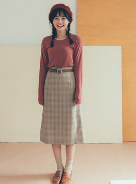腰带光面针扣方头百搭女皮带