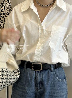 简约百搭BF风港风宽皮带学生黑色腰带青年牛仔裤带方扣男女
