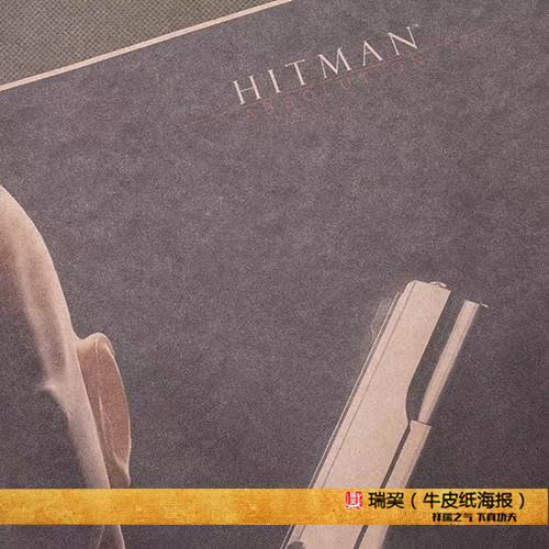 hitman absolution-杀手5 赦免 代号47 经典游戏宣传画游戏海报