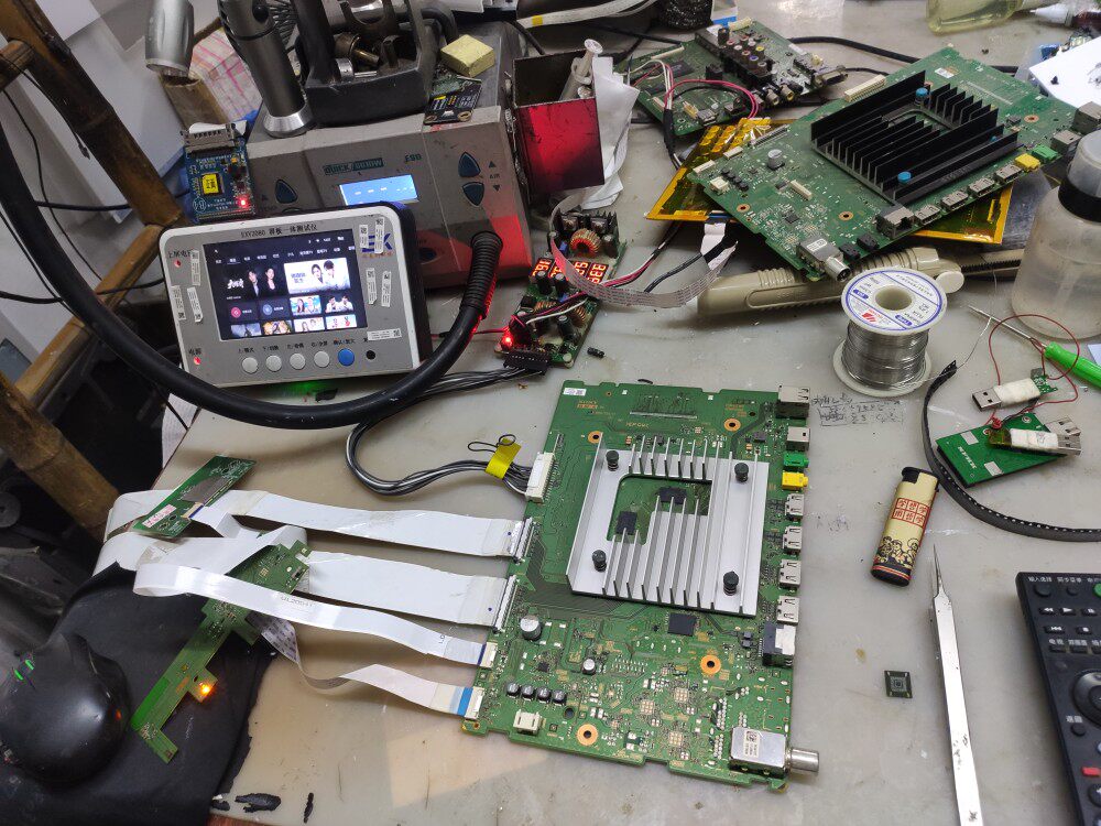 维修索尼KD-55/65/75X85J/85X80J主板1-009-724-11/21/21 - 图1