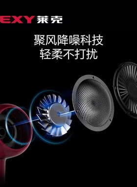2024新款LXYE涡扇轻音电吹风