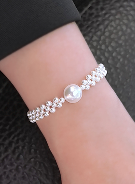 巨好看的施家珍珠手链