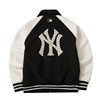 MLB men's and women's NY imitation sherpa baseball jackets