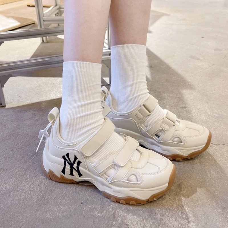 24新款MLB情侣凉鞋男女NY复古魔术贴厚底增高运动沙滩鞋3ASDCH143,淘宝优惠券,粉丝福利购,淘宝优惠卷