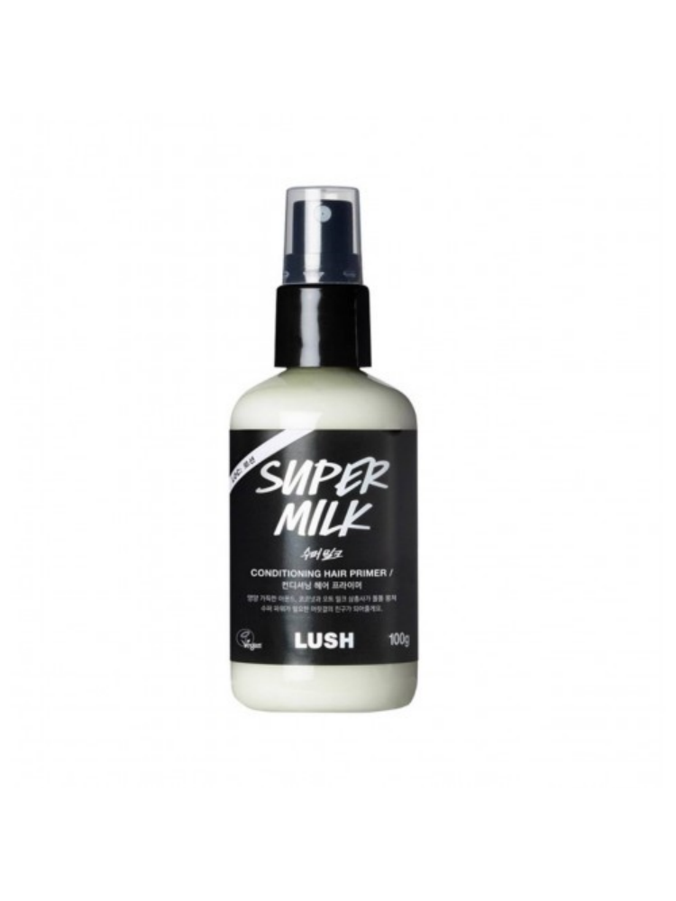 现货LUSH燕麦奶SuperMilk护发喷雾免洗滋润柔顺修复滋养防静电