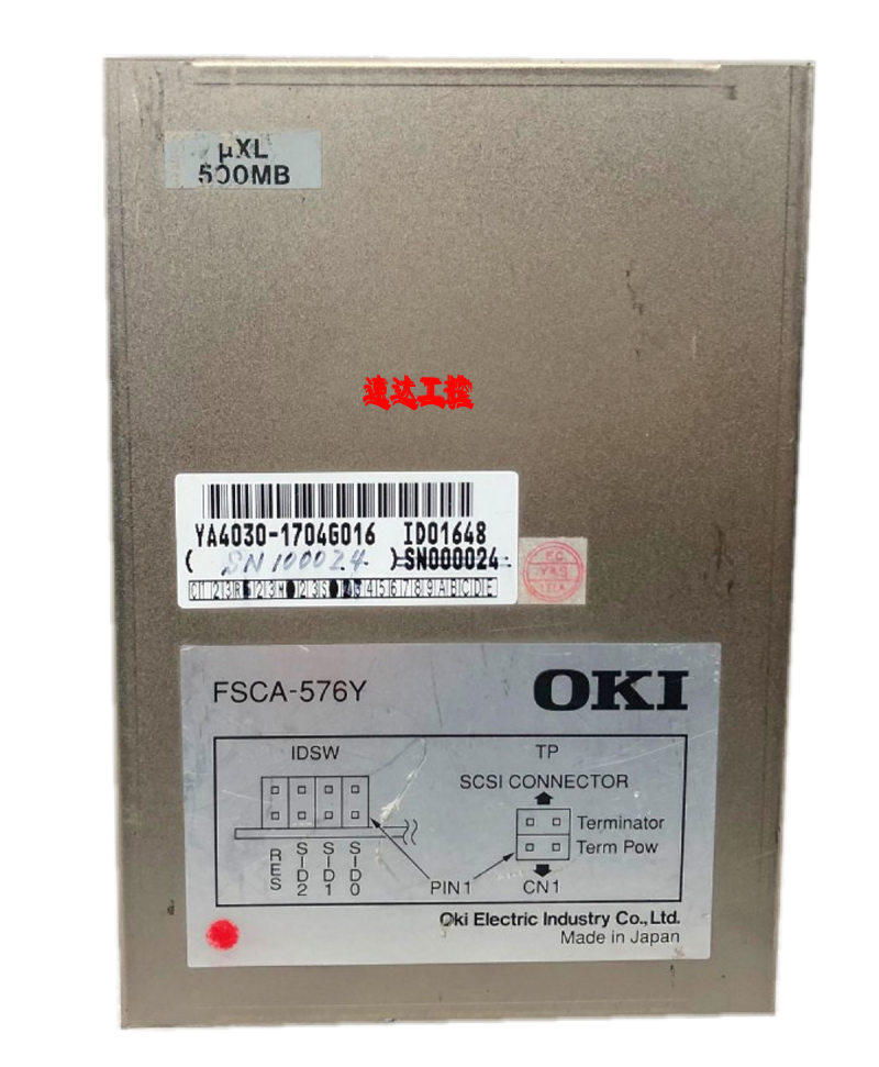 可议价FSCA-576Y OKI YA4030工业3.5寸SCSI 50针固态硬盘512M现货 - 图2