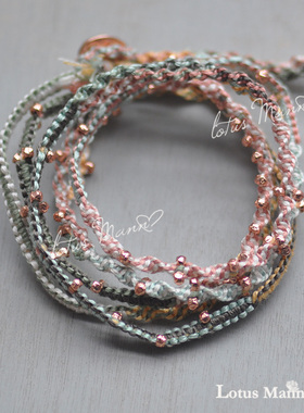 mintmix薄荷色与珠手链