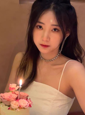 手工两戴式水钻蝴蝶结项链女锁骨链百搭外出发箍绑发颈链