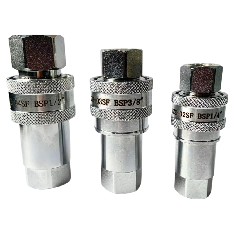 KZE液压快速接头碳钢开闭式注塑机双自封高压农机油管拖拉机,淘宝优惠券,粉丝福利购,淘宝优惠卷