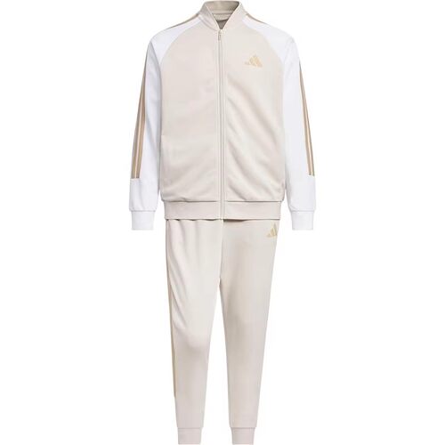 Adidas/阿迪达斯正品TRACKSUIT男女运动宽松立领套装JZ0107 - 图3