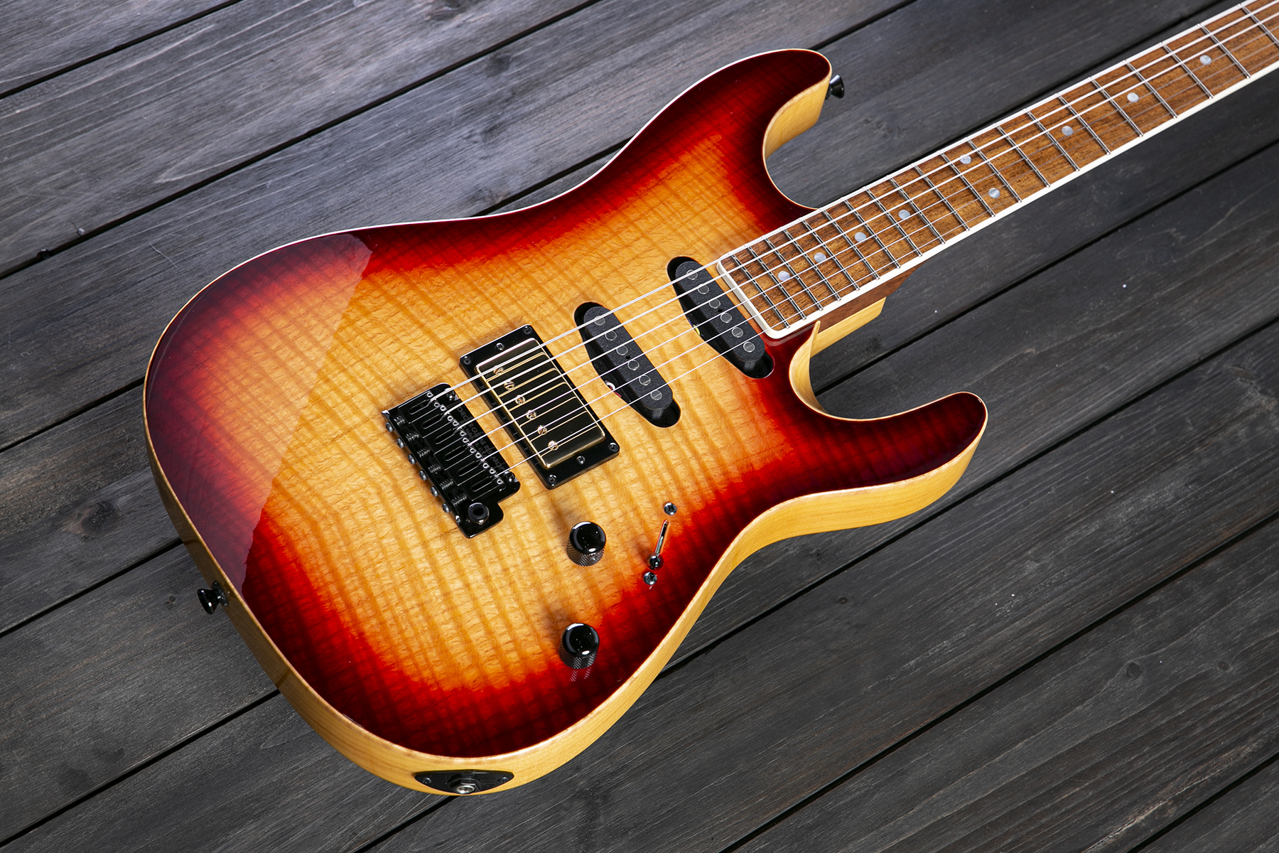 SCHECTER MASTERWORKS 玫瑰木琴颈 美产手工定制吉他【多利乐器】 - 图1