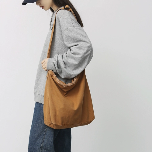 Ретро сумка через плечо, универсальный шоппер, коллекция 2023, подходит для студента