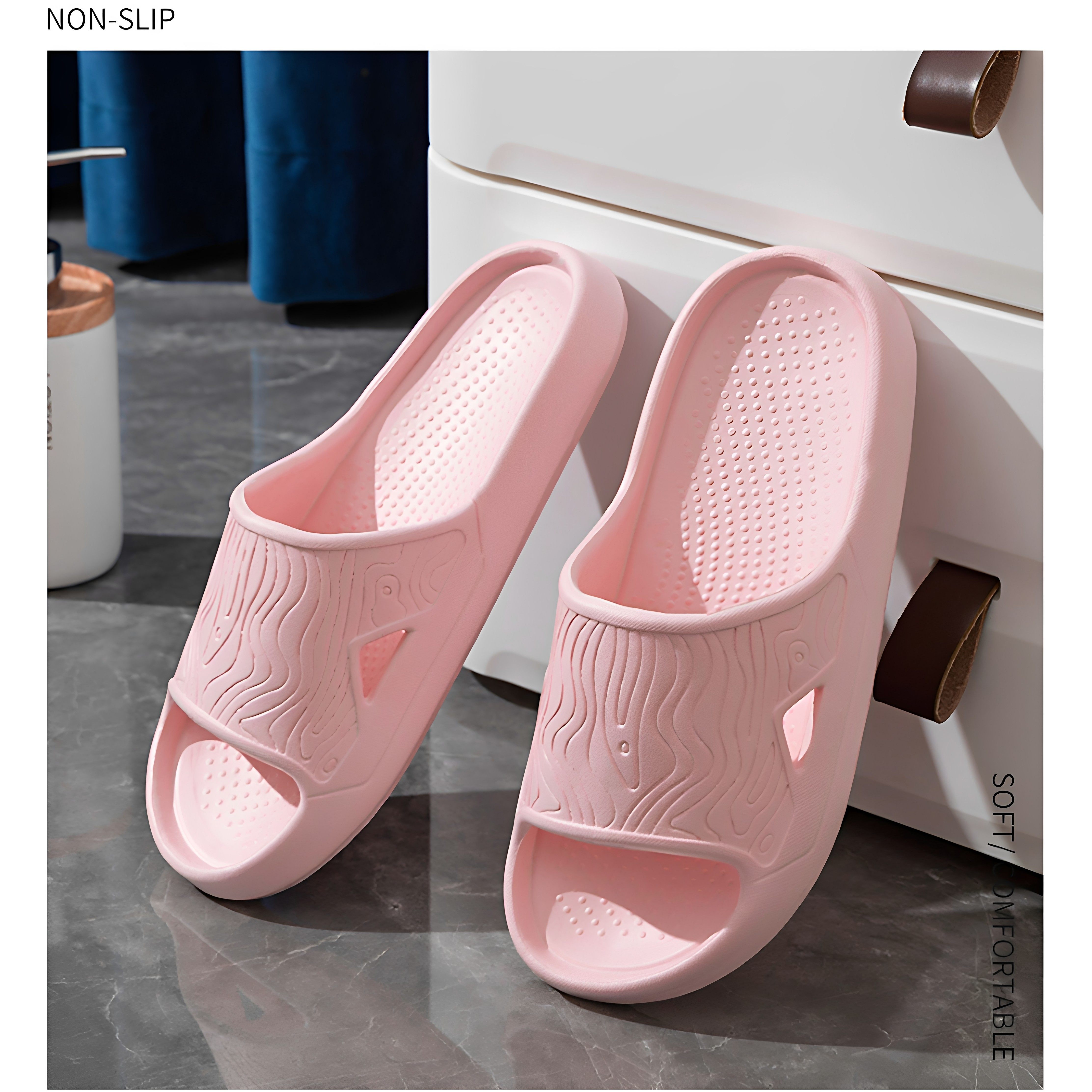 买一送一2026年夏拖鞋男女EVA防滑速干浴室居家凉拖鞋踩屎感软底