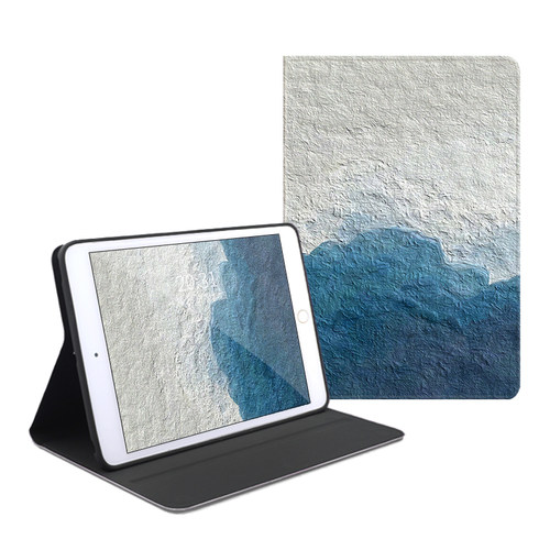 文艺简约2021新款iPad Air3保护套mini2平板壳pro11笔槽款iPad10硅胶5迷你6皮套12.9适用于苹果air4软壳10.9 - 图3