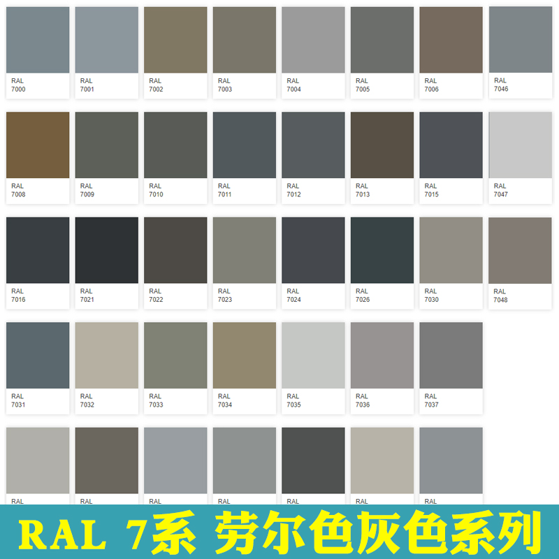 RAL自喷漆劳尔色RAL6011灰绿色7035定做色丙烯酸面漆机械设备油漆-图2