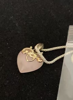 【BW宝石】粉晶心形吊坠