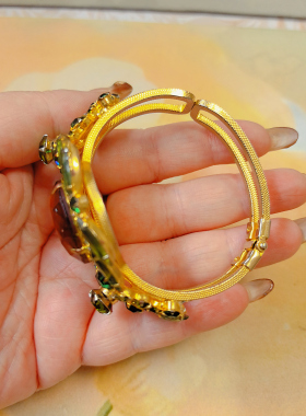 【BW中古】Julianna书本款西瓜手镯，品相难得，带上绝美