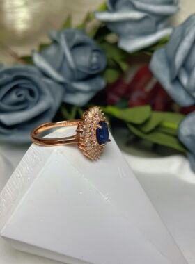 【BW宝石】皇家蓝蓝宝石戒指，带证书，全新