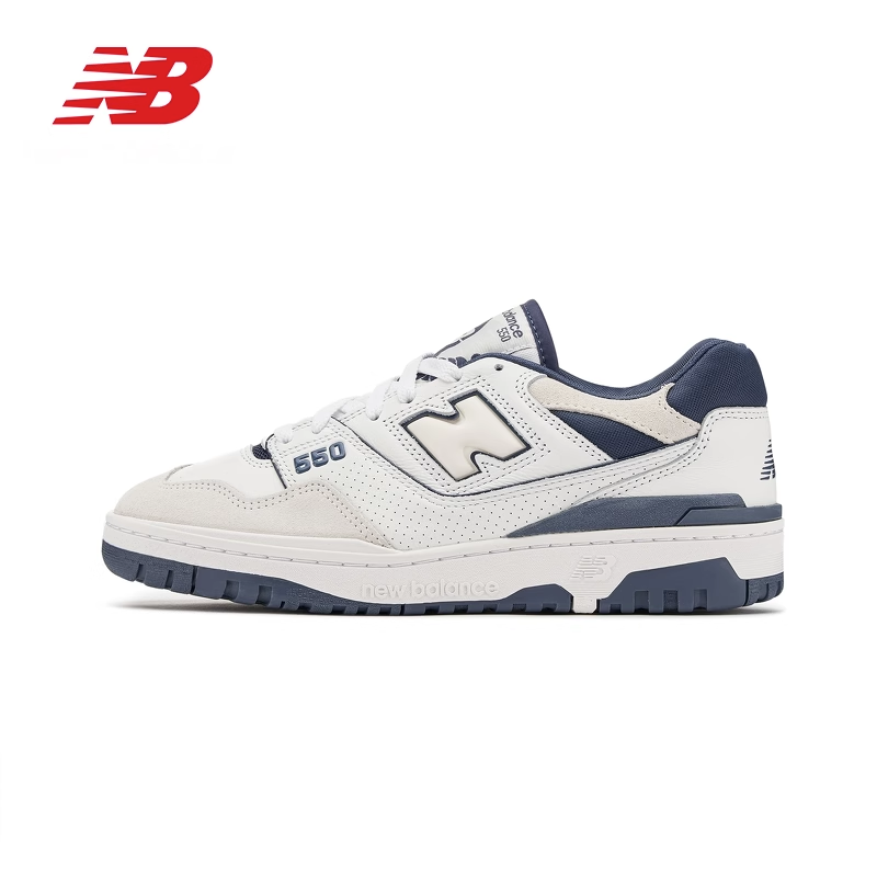 NEW BALANCE/NB550男女同款复古篮球鞋限量板鞋 BB550STA/SG/WTG - 图0