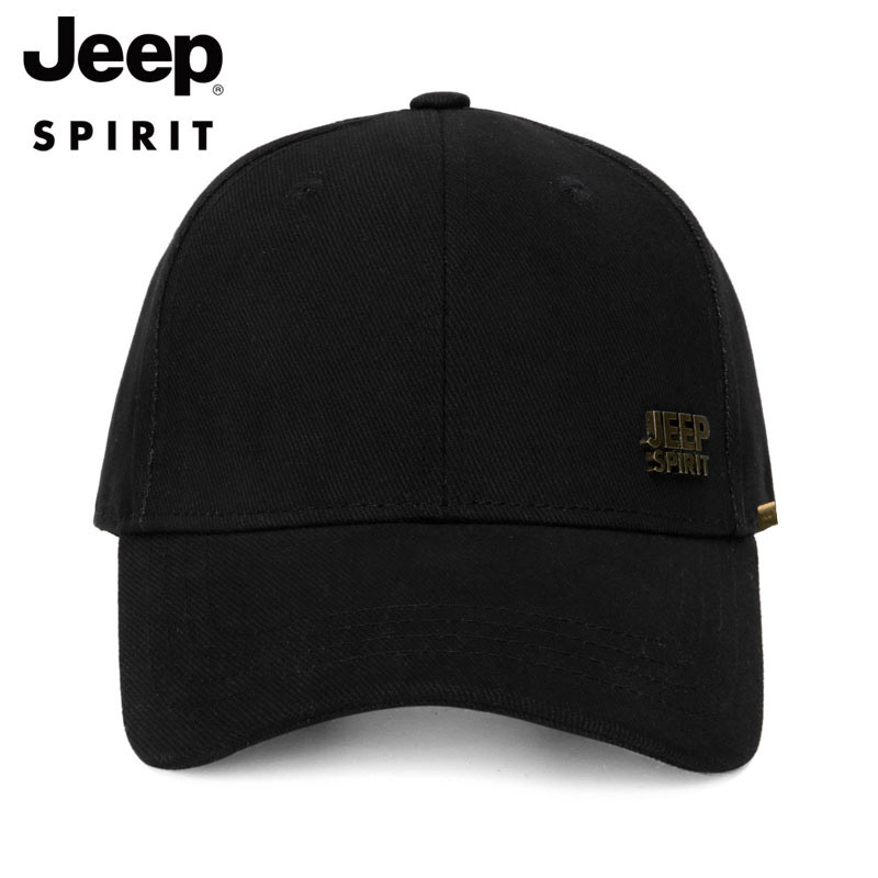 JEEPSPIRIT正品帽子男四季可戴棒球帽防晒遮阳休闲鸭舌帽高质量冬 - 图1