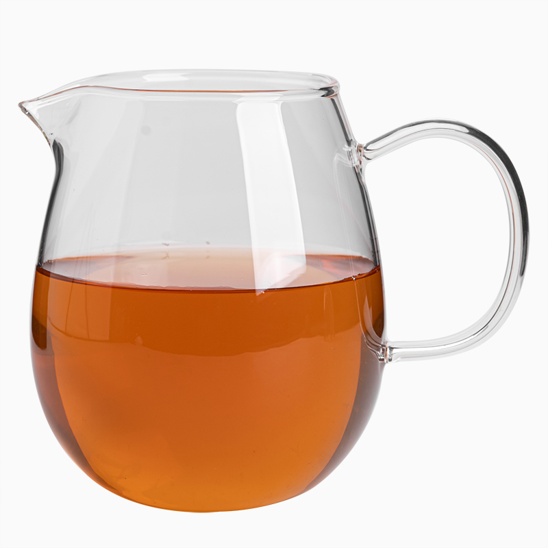班意茶具大号公道杯高硼硅玻璃茶海茶漏一体公杯耐高温加厚分茶器