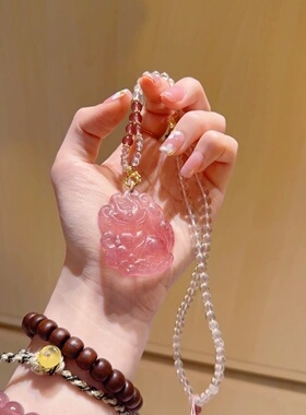 baby订制2水晶宝石项链吊坠 一物一图 持续更新中