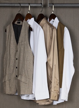 衣帽间摆件简约现代男士衬衫饰品