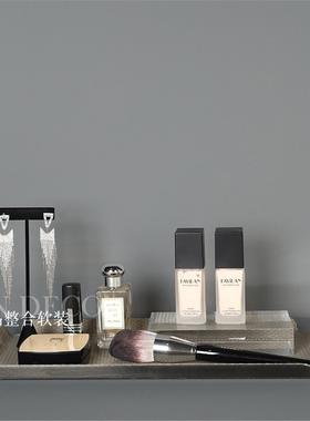 衣帽间装饰品轻奢托盘套装摆件