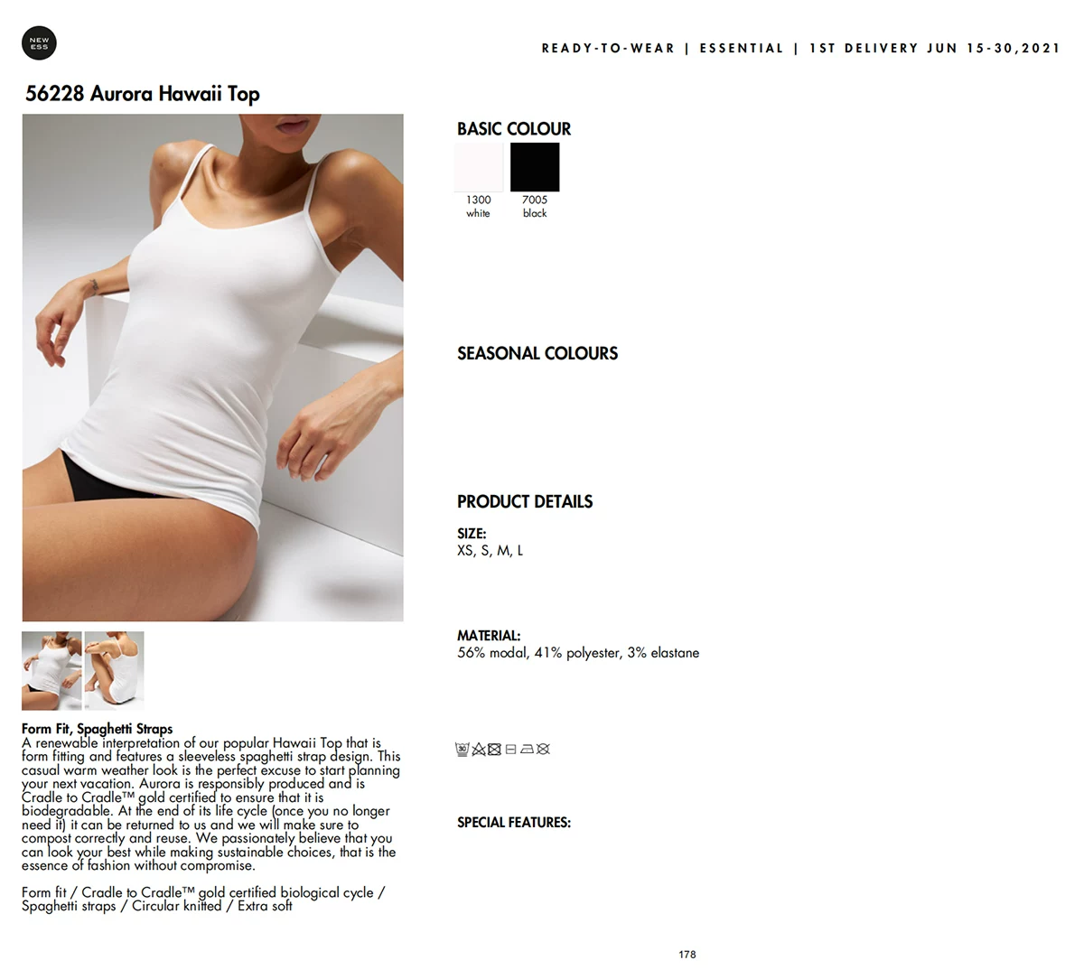 Австрия напрямую отправляет Wolford Aurora Hawaii топ бесшовная майка 56228