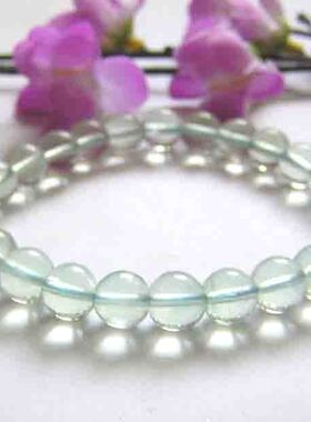 纯天然招财手链海蓝宝