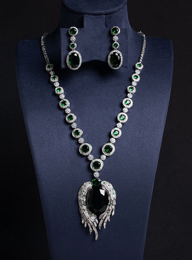深海之谜欧美珠宝首饰项链套装