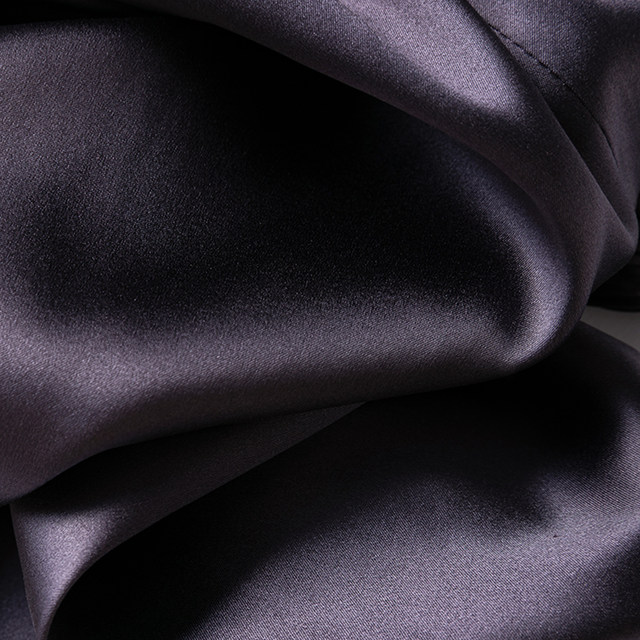 ກະທັດຮັດແລະສະດວກສະບາຍ stretch satin ຜ້າໄຫມ elastic waist harem pants
