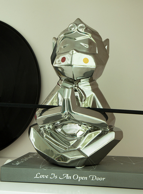 白金陶瓷现代几何孙悟空