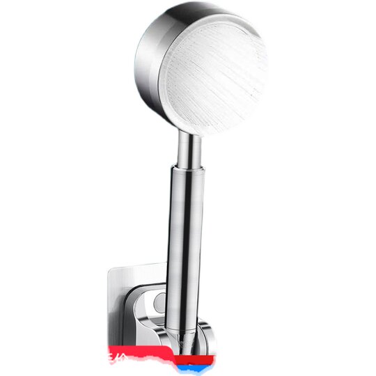 Pressurized stainless steel removable and washable shower head