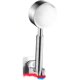 Pressurized stainless steel removable and washable shower head