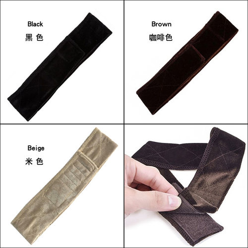 新品上架亚马逊热卖天鹅绒假发发带现货供应 lace girp hair band - 图2