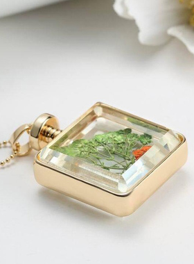 标本干花手工制作森系日韩风吊坠